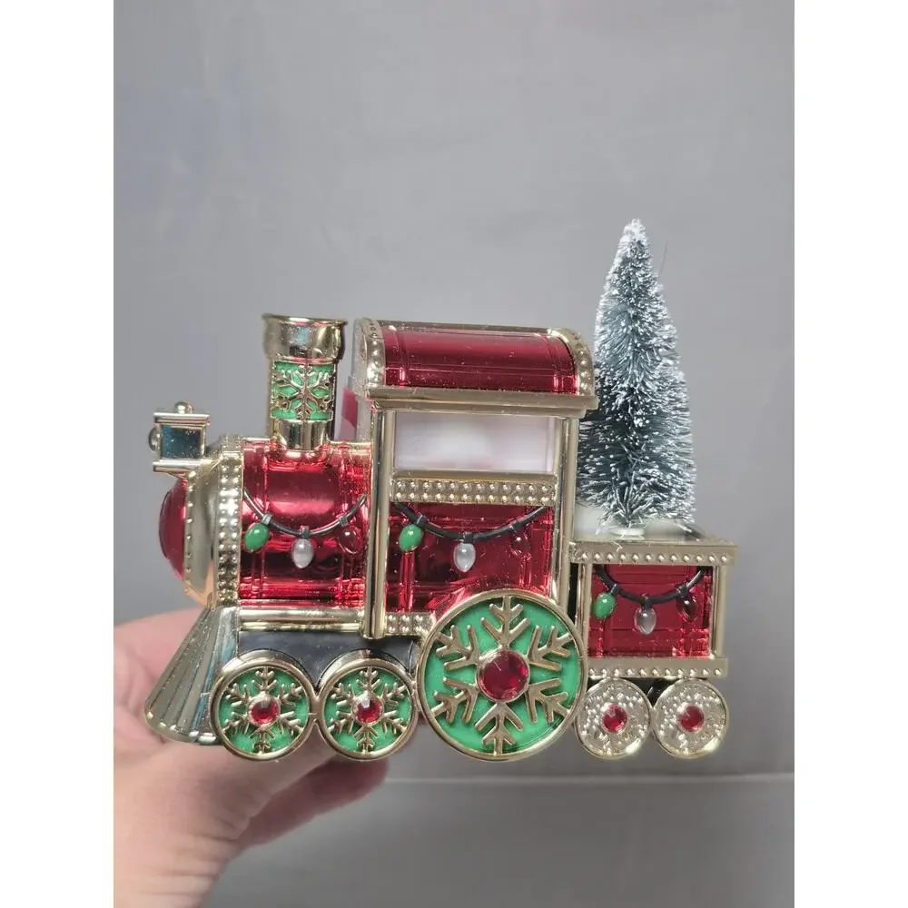 💥 Bath & Body Works Christmas Holiday Train Projector Wallflowers Plug In B5 - Picture 2 of 4